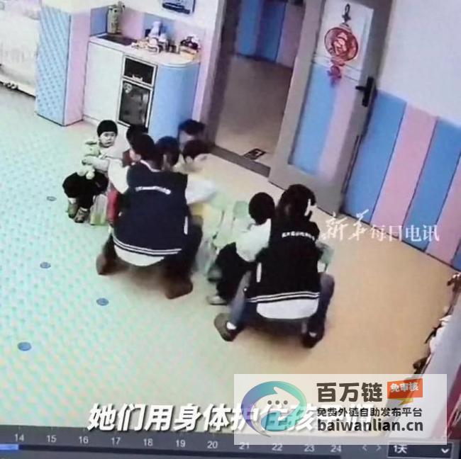 瘦弱女幼地震灾难中大爱无私