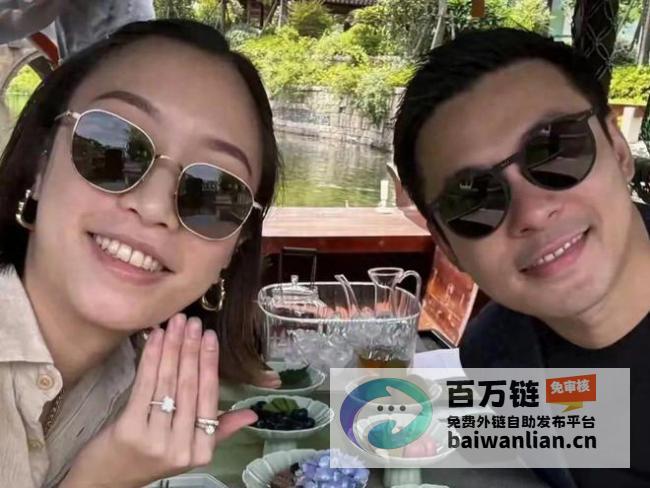 甜蜜同框罕见亮相霍启刚弟弟霍启文携未婚妻现身