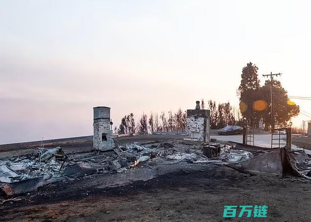 好莱坞火海肆虐之子豪宅被夷为平地好莱坞火