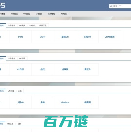 VR345 - 国内最早的VR网址导航，AR,VR,AI网站聚合平台！
