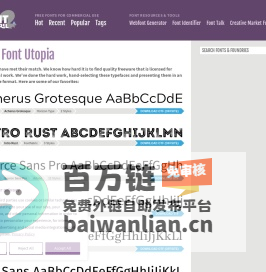 Free Fonts! Legit Free & Quality » Font Squirrel