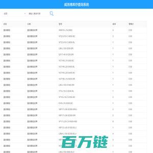 威洛博库存查询系统